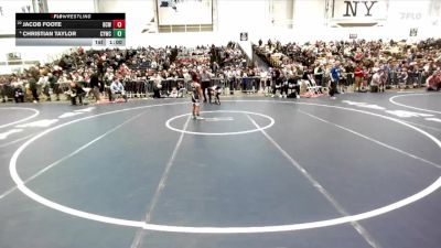 75 lbs Champ. Round 1 - Jacob Foote, Bear Cave Wrestling vs Christian Taylor, Columbia Youth Wrestling Club