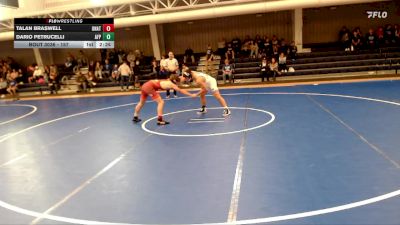 157 lbs Champ. Round 1 - Talan Braswell, Unattached vs Dario Petrucelli, Air Force Prep
