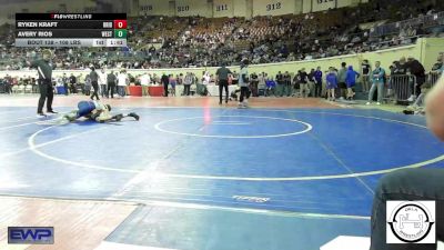 108 lbs Round Of 32 - Ryken Kraft, Bridge Creek Wrestling vs Avery Rios, Westmoore Wresting