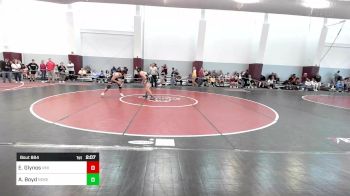 157 lbs Consi Of 8 #1 - Evan Glynos, Virginia Military Institute vs Andru Boyd, Noke Wrestling RTC