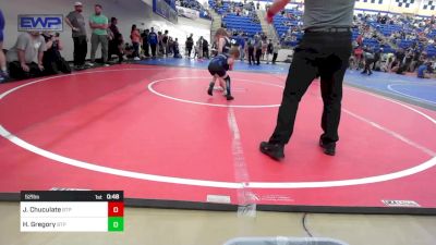 52 lbs Rr Rnd 2 - Jolene Chuculate, Tulsa Blue T Panthers vs Hayden Gregory, Tulsa Blue T Panthers