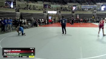115 lbs Cons. Semi - Eli Phrakonkham, Fosston-Bagley Brawlers vs Bentley Ascheman, Benson