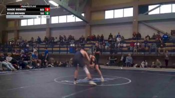 144 lbs Rylee Browen, Thunder Basin High School vs Quade Siemens, Natrona County