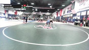 190 lbs Champ. Round 1 - Nathan Kim, Beckman vs Jayden Gomez, La Serna