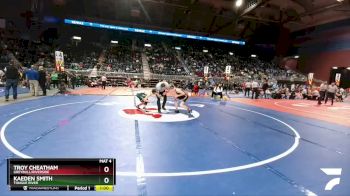 2A-113 lbs Cons. Round 1 - Kaeden Smith, Tongue River vs Troy Cheatham, Greybull/Riverside