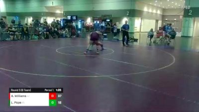 182 lbs Round 5 (6 Team) - Landon Pope, Carolina Extreme vs Austin Williams, Bandits Wrestling