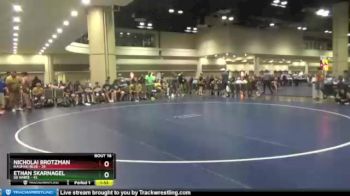 160 lbs Round 7 (10 Team) - Dakota Centers, Indiana Smackdown White vs Lincoln Dikoff, SD White