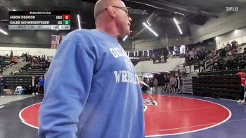 197 lbs Champ. Round 2 - Jason Osgood, Cowley College vs Caleb Schwerdtfeger, Southeast Community College