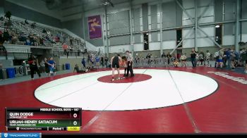 187 lbs Round 4 - Urijah-Henry Satiacum, Team Aggression WC vs Quin Dodge, Lionheart WC