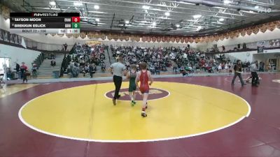 106 lbs Quarterfinal - Tayson Moon, Evanston vs Brekkun Eslick, Green River