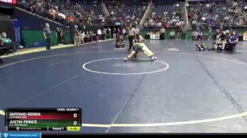 4 lbs Cons. Round 1 - Antonio Renda, Cuthbertson vs Justin Prince, A.C. Reynolds