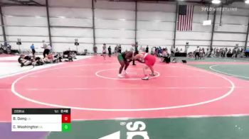 220 lbs Consi Of 8 #2 - Brandon Dang, LA vs Chase Washington, PA