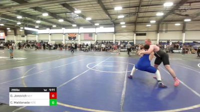 285 lbs Rr Rnd 1 - Gage Jonovich, No Team vs Cesar Maldonado, Yotes WC