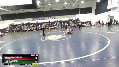 115 lbs Cons. Round 4 - Naomi Blackston, Centennial vs Mae Maaytah, Yorba Linda