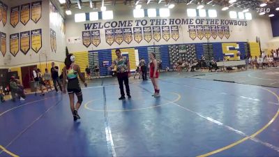 105 lbs Round 2 (6 Team) - Kiera Hubler, Florida Phoenix Wrestling Club vs Hadassa Majano Herrera, Oviedo WC