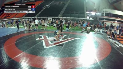 60-65 lbs Semis - Oakley Newby, Utah vs Jacob Byer, Oregon