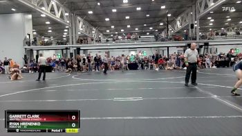 126 lbs Round 3 (8 Team) - Ryan Hrenenko, Force WC vs Garrett Clark, Whitted Trained Dynasty