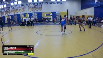 138 Gold Round 5 - Nikolas Blake, Hagerty vs Caleb Negron Escalara, Osceola (Kissimmee)