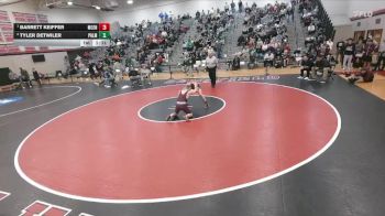 139 lbs 1st Place Match - Barrett Keiffer, Manheim Central Hs vs Tyler Detwiler, Palmyra Area Hs