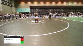 220 lbs Round Of 16 - Brody Holaday, Fruitland vs Adam Farha, Poway