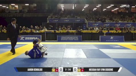 Messiah Ray Lynn Osborne vs Aaron Kowalski 2026 Pan Kids Jiu-Jitsu IBJJF Championship