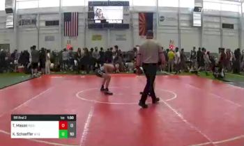 132 lbs Rr Rnd 3 - Trenton Mason, Rooster Savage Red vs Kaden Schaeffer, Wyoming Seminary