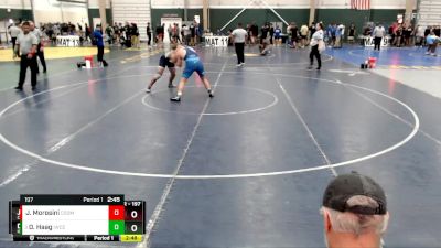 197 lbs Cons. Round 2 - Deacon Haag, Iowa Western Community College vs Jeffery Morosini, Colorado School Of Mines