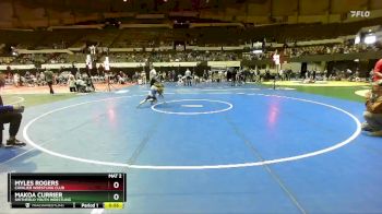 60 lbs Cons. Round 3 - Makoa Currier, Smithfield Youth Wrestling vs Myles Rogers, Cavalier Wrestling Club