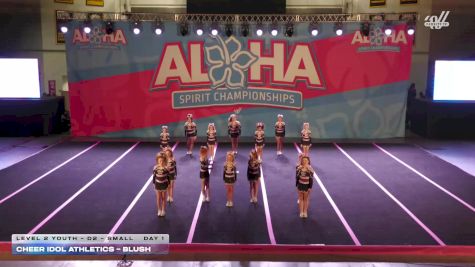 Cheer Idol Athletics - Blush [2026 L2 Youth - D2 - Small Day 1] 2026 Aloha Baltimore Showdown