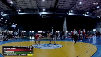 165 lbs Semifinal - Troy Shannon, RAW vs Nate Moore, Grizzly Wrestling Club