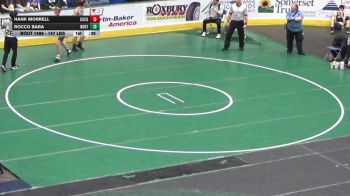 147 lbs Consi Of 16 #1 - Hank Morrell, Cochranton vs Rocco Bara, Northampton