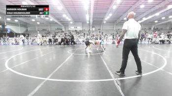 145 lbs Quarterfinal - Hudson Holman, Quest School Of Wrestling Gold vs Cole Householder, 4M Power