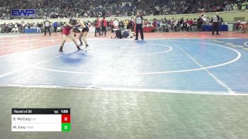 84 lbs Round Of 32 - Beaux McCaig, Elgin Wrestling vs Maddex Ewy, Tonkawa