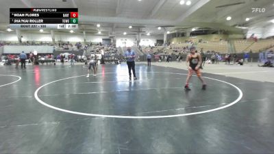 100 lbs Quarterfinal - Jha?kai Roller, Higher Calling Wrestling vs Noah Flores, Blackman Wrestling Club