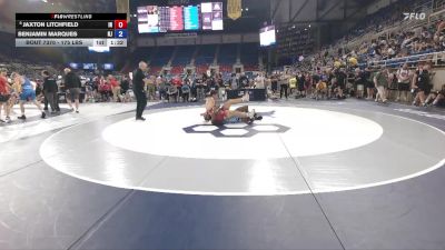 175 lbs Champ. Rd Of 32 - Jaxton Litchfield, IN vs Benjamin Marques, NJ