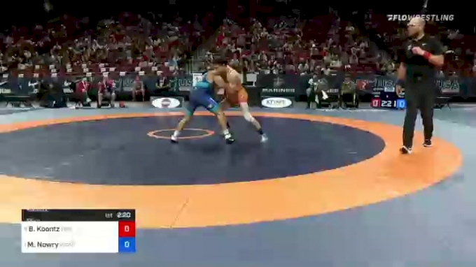 55 kg Round 2 - Brady Koontz, Titan Mercury Wrestling Club vs Max