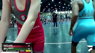 95 lbs Round 5 (6 Team) - Ariah Mills, RWA vs Bennett Becnel, Gladiator Academy