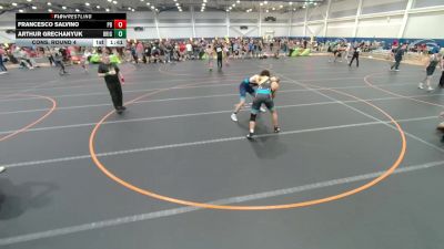 190 lbs Cons. Round 4 - Arthur Grechanyuk, Unattached vs Francesco Salvino, Unattached