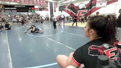 132 lbs Champ. Round 1 - Joshua Perez, Hesperia vs Gavin Cortez, Pacifica (OX)