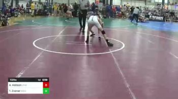 102 lbs Consolation - Ashton Hobson, Spar vs Tyson Zvonar, Midwest Battleground