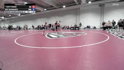 Champ. Round 2 - Hoyt Hvass, Lewiston Wrestling Club vs Jett Schwartz, Tiger Den Wrestling Club