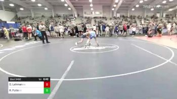 120 lbs Consi Of 32 #2 - Owen Lehman, PA vs Rocco Futia, NY