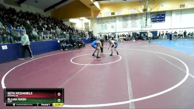 138 lbs Consolation Bracket - Seth McDaniels, Bagdad HS vs Elijah Nash, Hopi