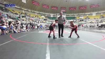 100 lbs Rr Rnd 1 - Nolan Lewis, Paris Wrestling Club vs Jase Wright, Dover Youth Wrestling Club