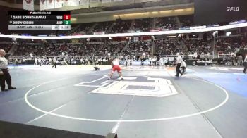 II-215 lbs Quarterfinal - Gabe Soundararaj, Windsor vs Drew Giblin, Arkport