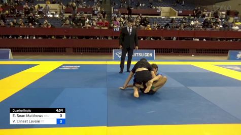 Ethan Sean Matthews vs Vincent Ernest Lavoie 2024 Pan IBJJF Jiu-Jitsu No-Gi Championship