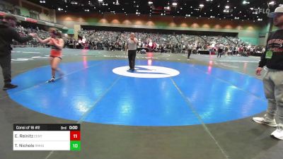 120 lbs Consi Of 16 #2 - Sienna Lal, Allen vs Whitney Cawthra, Rocky Mountain