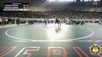 B6A-132 lbs Cons. Semi - Bradley Lazzerini, Broken Arrow vs Jackson Yeatman, Westmoore
