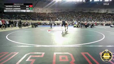 B6A-132 lbs Cons. Semi - Bradley Lazzerini, Broken Arrow vs Jackson Yeatman, Westmoore