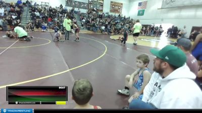 67 lbs Quarterfinal - James Mathis, Moses Lake Wrestling Club vs Carter Chouinard, Washington